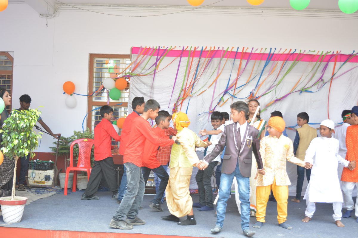 Independence Day celebration at school
